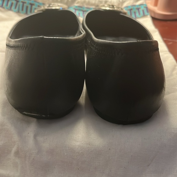 Tory Burch Black Ballet Flats size 8 - Picture 3 of 4